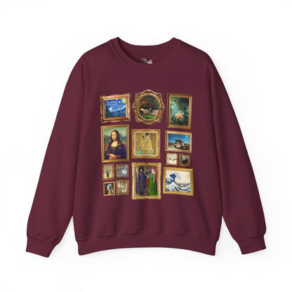 Famous Paintings Art History Sweatshirt