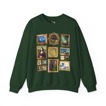 Famous Paintings Art History Sweatshirt