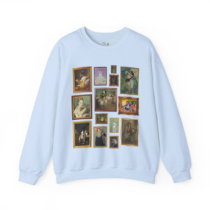 Famous Paintings of Women: Art History Sweatshirt