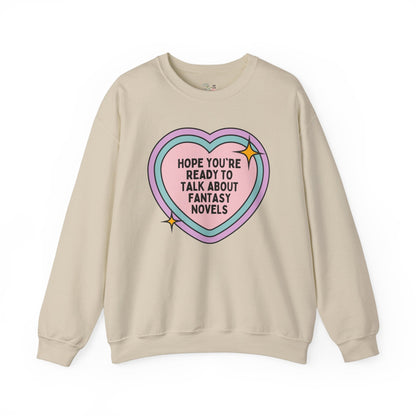 Fantasy Novels Bookworm Sweatshirt