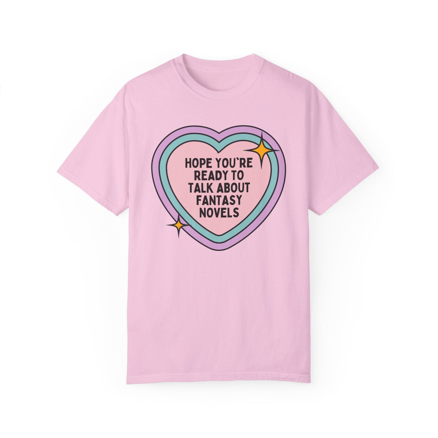 Fantasy Novel Bookworm Tee
