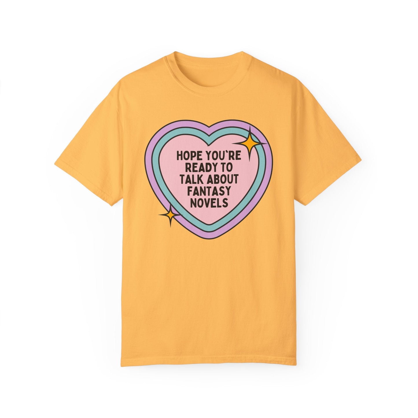 Fantasy Novel Bookworm Tee
