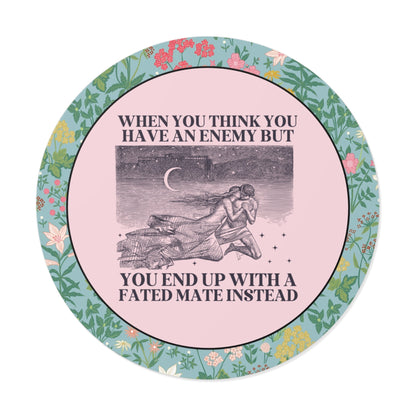 Fantasy Romance Bookworm Sticker