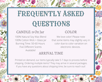 Fantasy Romance Candle