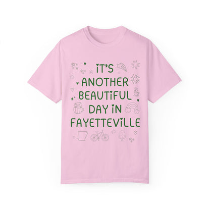 Fayetteville Arkansas Doodle Tee Shirt