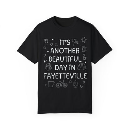Fayetteville Arkansas Doodle Tee Shirt