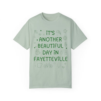 Fayetteville Arkansas Doodle Tee Shirt