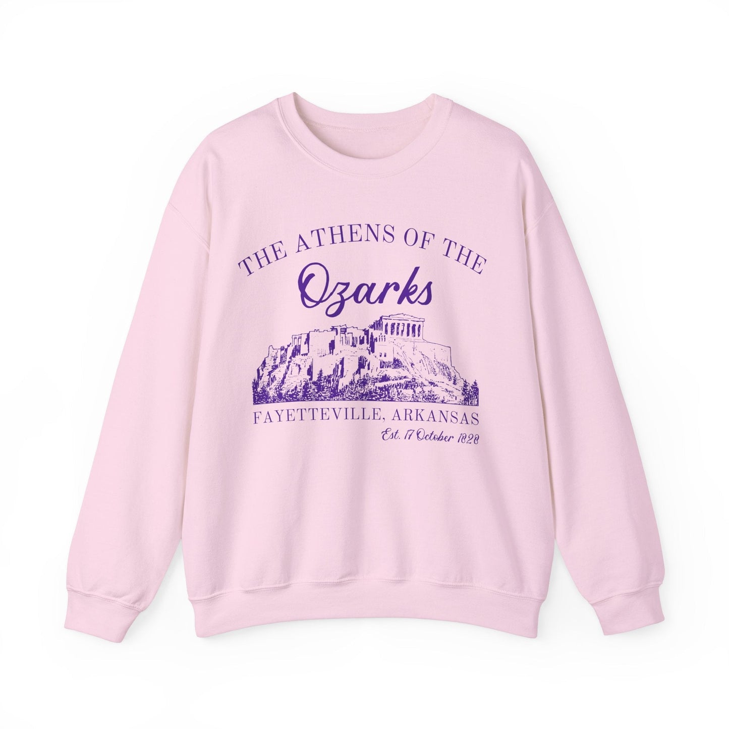 Fayetteville Sweatshirt: The Athens of the Ozarks