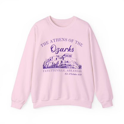 Fayetteville Sweatshirt: The Athens of the Ozarks
