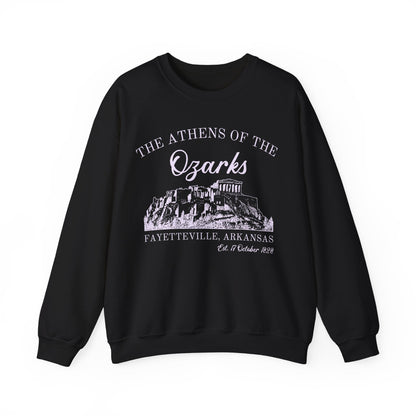 Fayetteville Sweatshirt: The Athens of the Ozarks