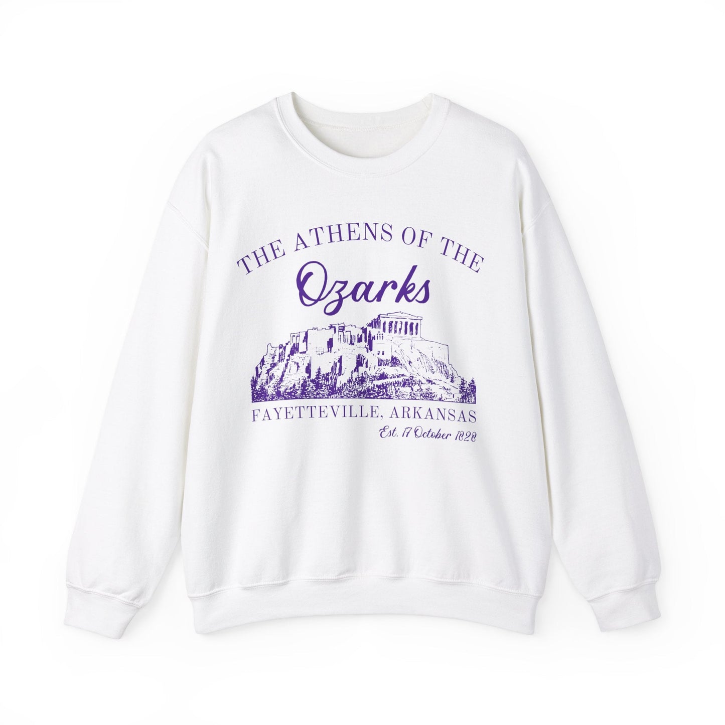 Fayetteville Sweatshirt: The Athens of the Ozarks