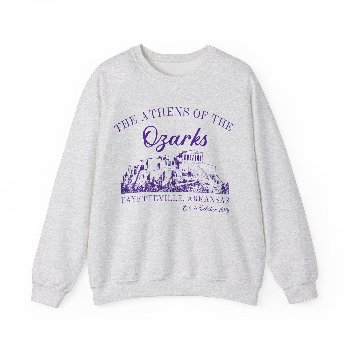 Fayetteville Sweatshirt: The Athens of the Ozarks