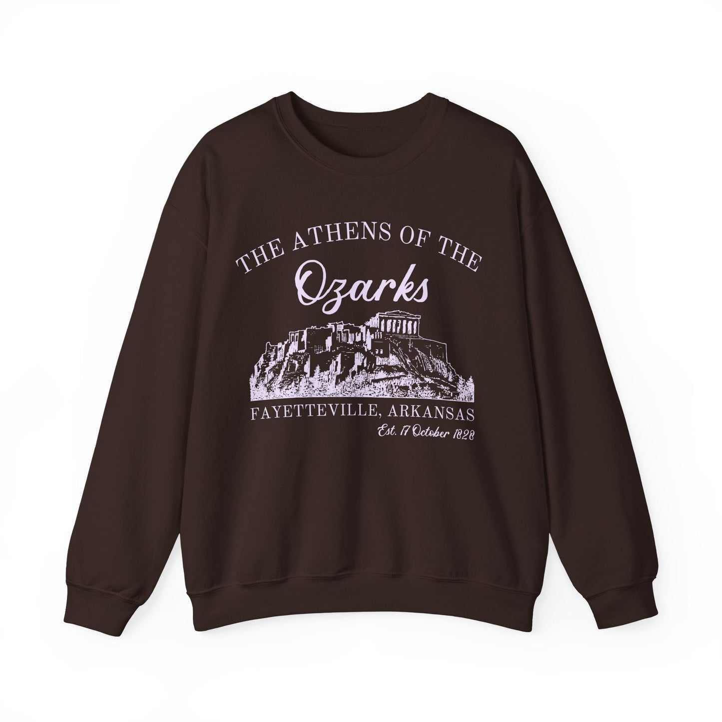 Fayetteville Sweatshirt: The Athens of the Ozarks
