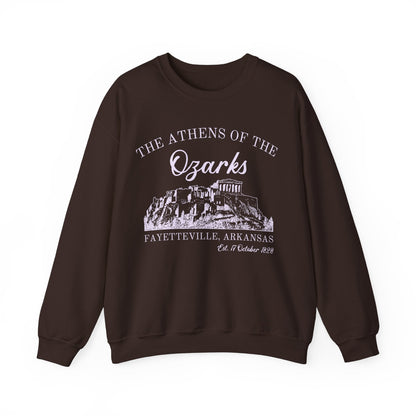 Fayetteville Sweatshirt: The Athens of the Ozarks