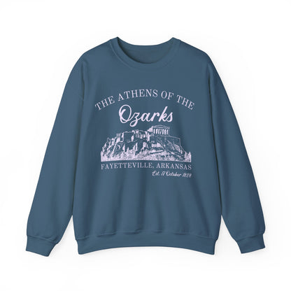 Fayetteville Sweatshirt: The Athens of the Ozarks