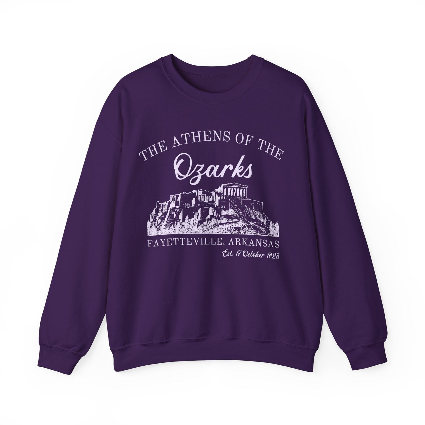 Fayetteville Sweatshirt: The Athens of the Ozarks