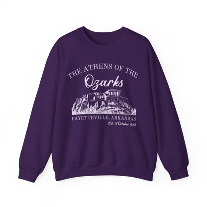 Fayetteville Sweatshirt: The Athens of the Ozarks