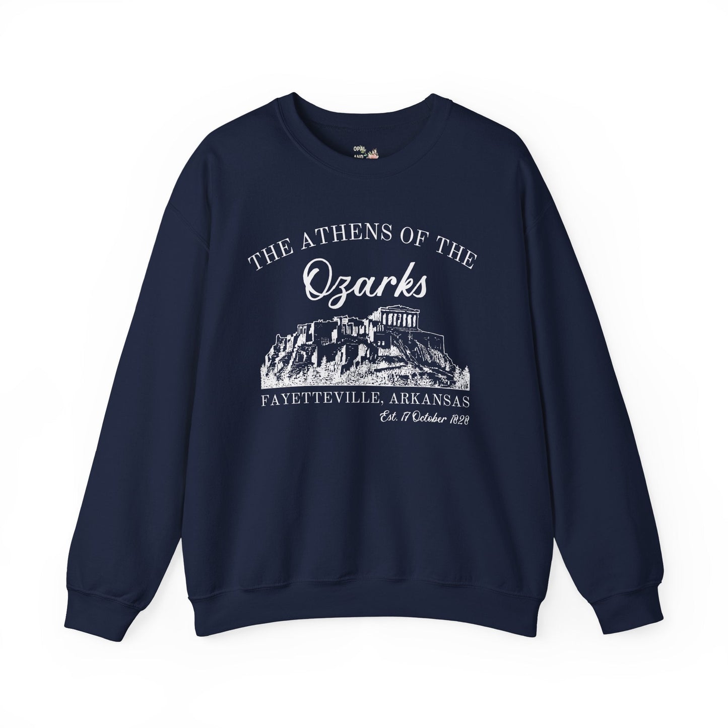 Fayetteville Arkansas Sweatshirt for Friend in Northwest Arkansas