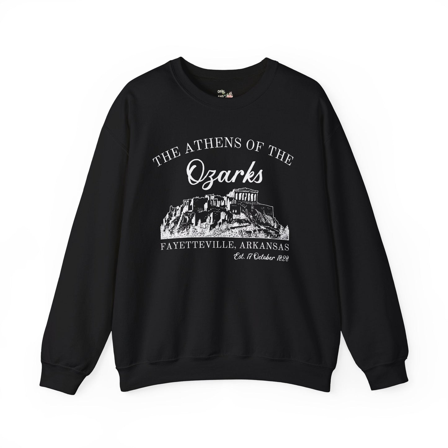 Fayetteville Arkansas Sweatshirt for Friend in Northwest Arkansas