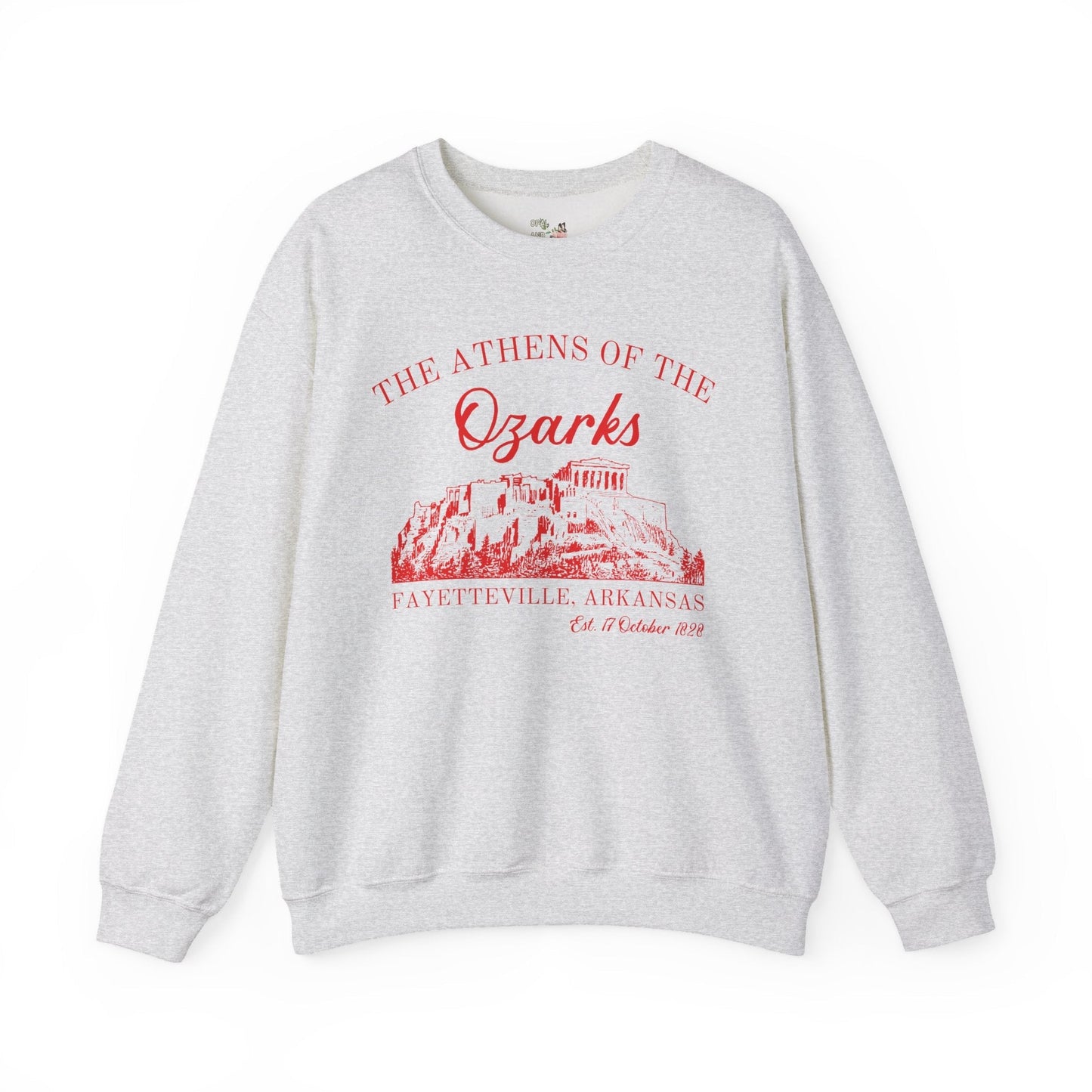 Fayetteville Arkansas Sweatshirt for Friend in Northwest Arkansas