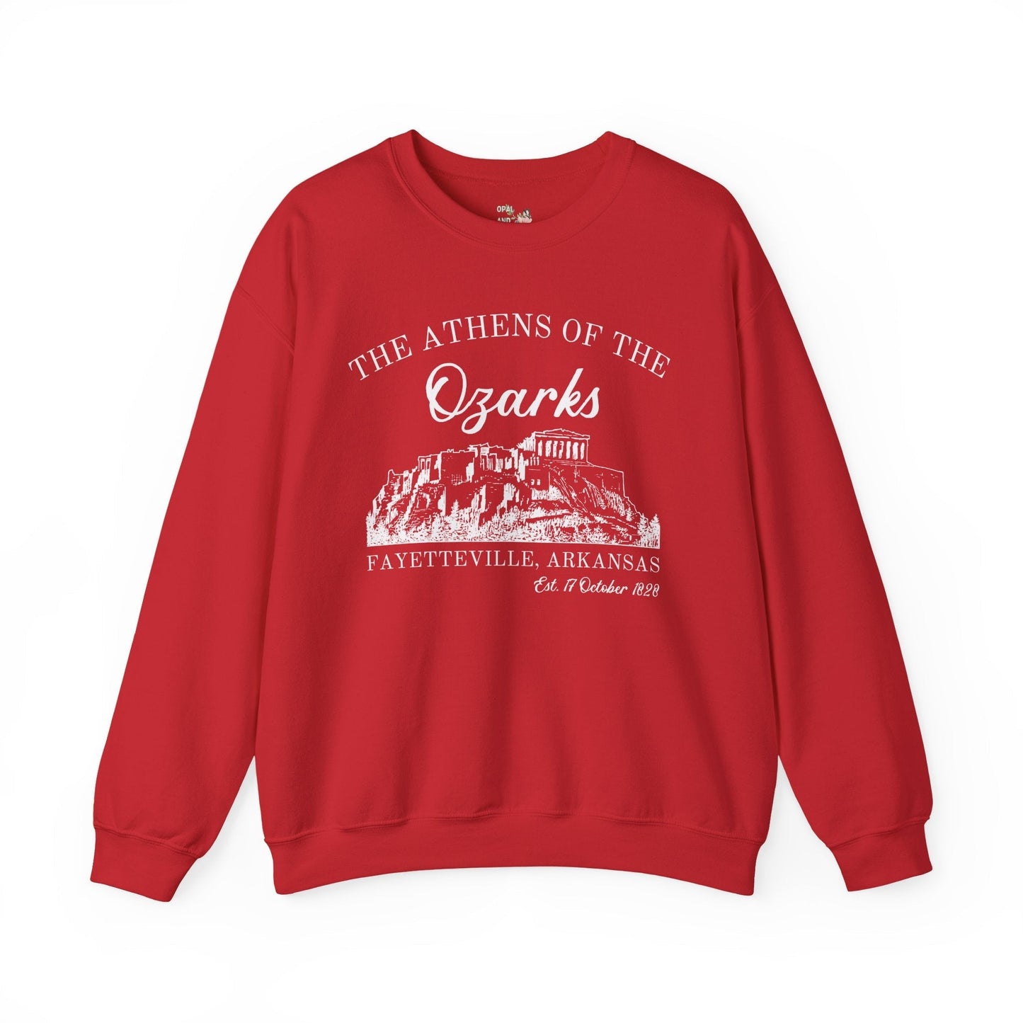 Fayetteville Arkansas Sweatshirt for Friend in Northwest Arkansas