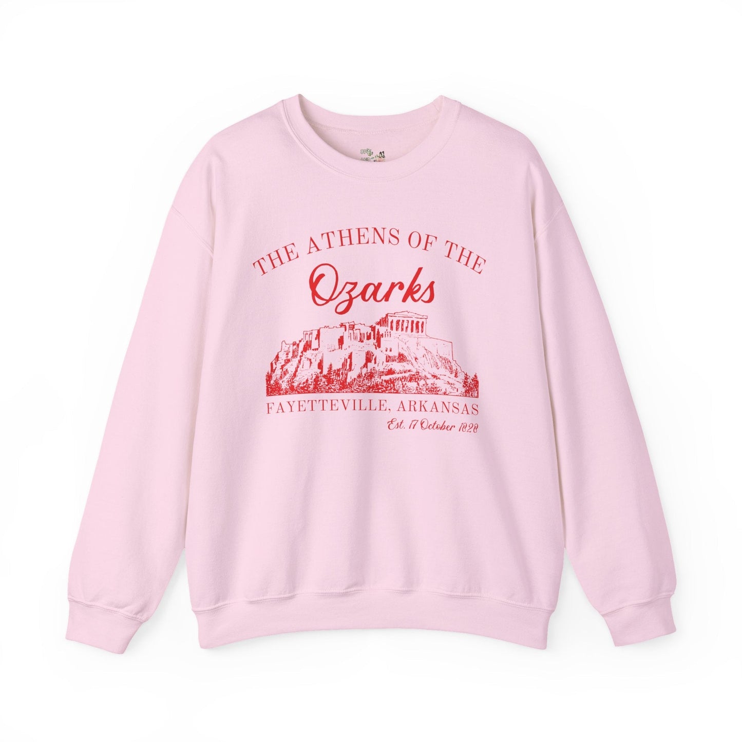Fayetteville Arkansas Sweatshirt for Friend in Northwest Arkansas