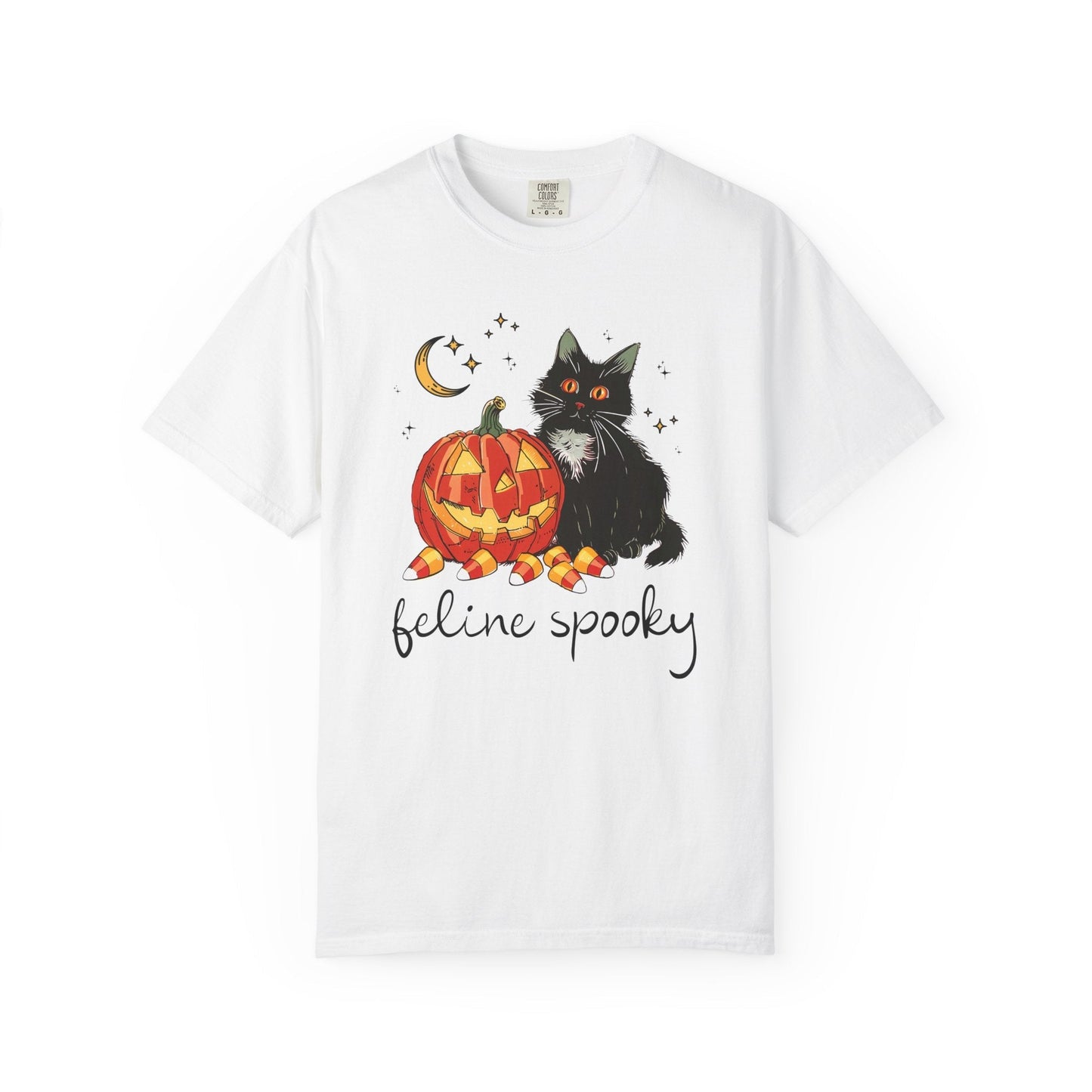 Feline Spooky Halloween Tee