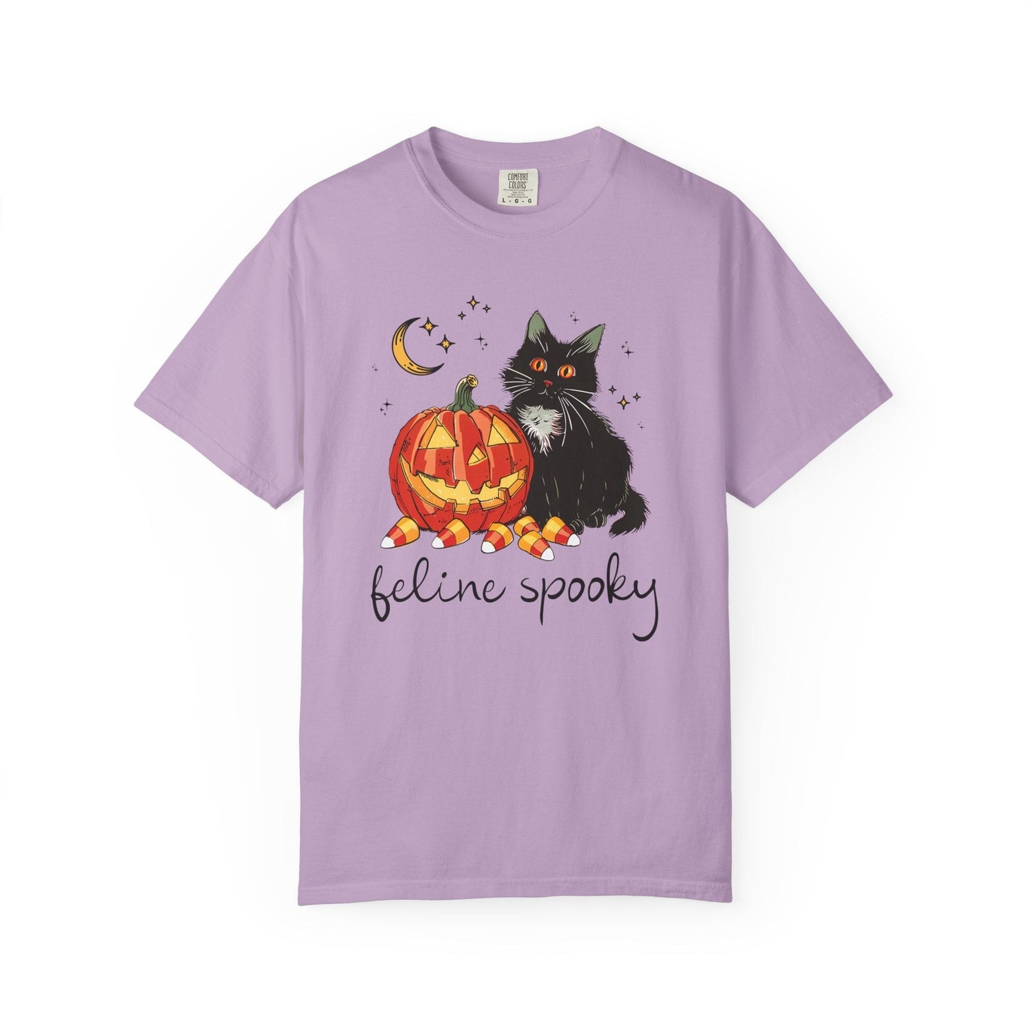 Feline Spooky Halloween Tee