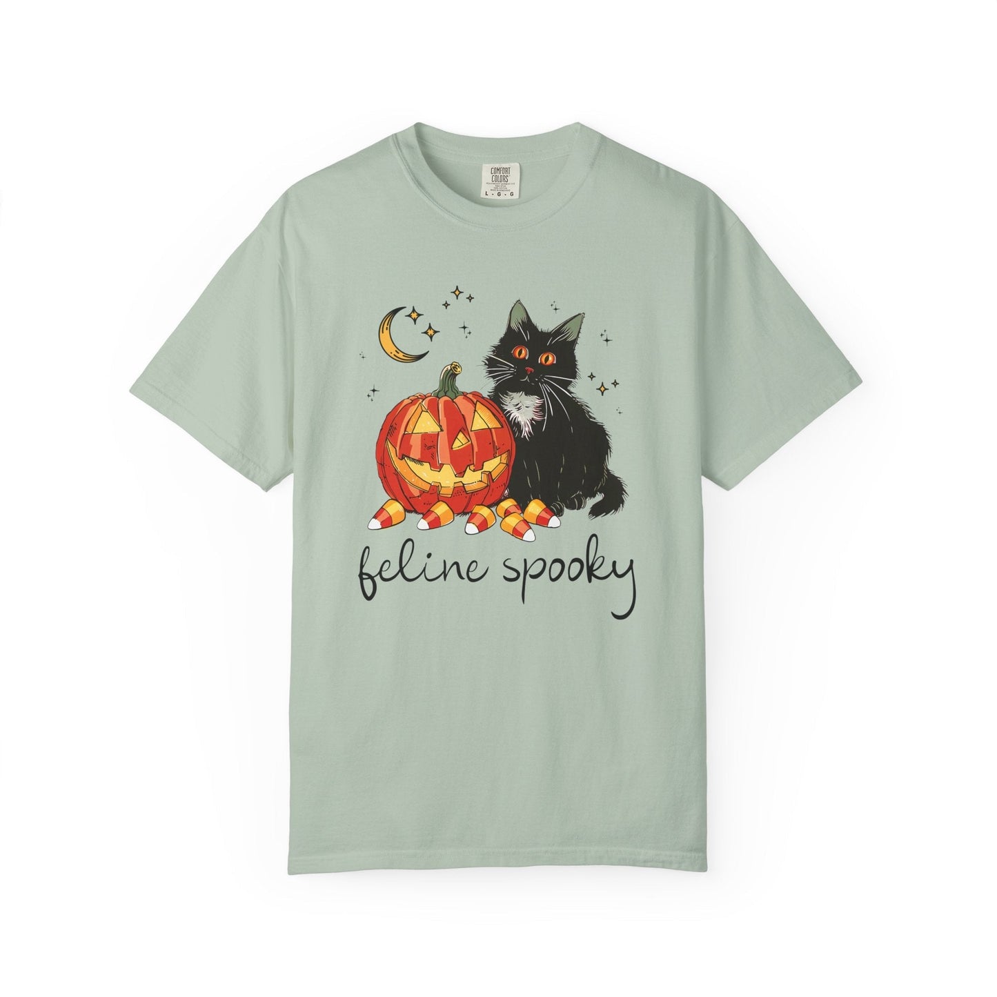 Feline Spooky Halloween Tee
