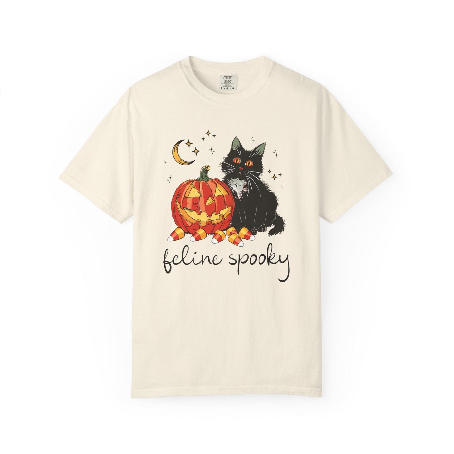 Feline Spooky Halloween Tee