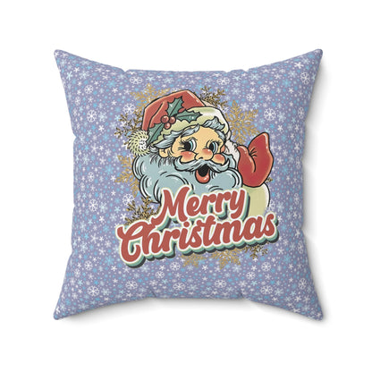 Festive Christmas Pillow with Santa