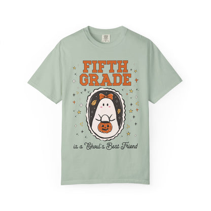 Fifth Grade Halloween Teacher Tee