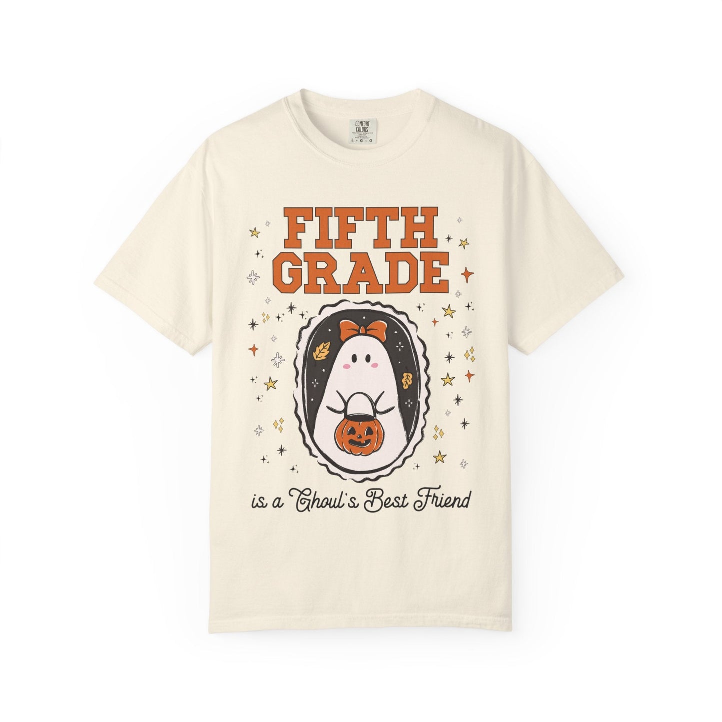 Fifth Grade Halloween Teacher Tee