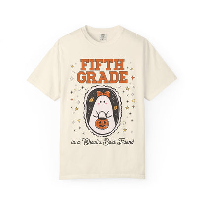 Fifth Grade Halloween Teacher Tee