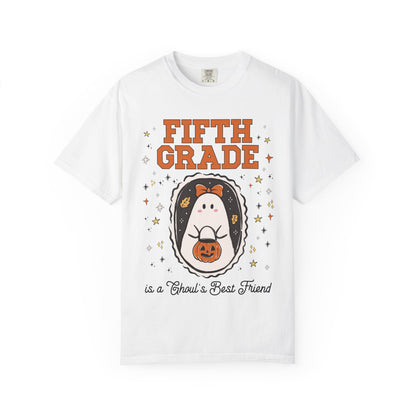 Fifth Grade Halloween Teacher Tee