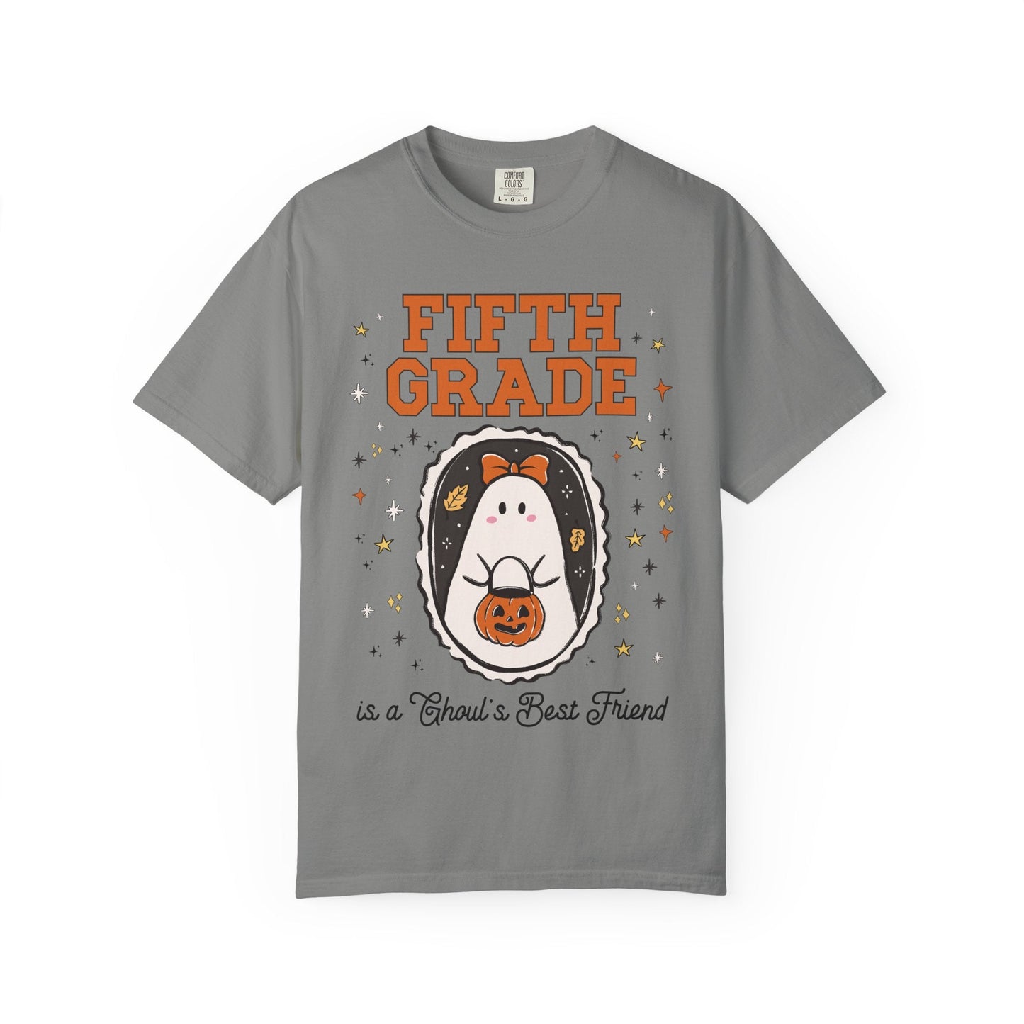 Fifth Grade Halloween Teacher Tee