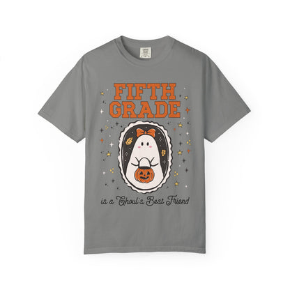 Fifth Grade Halloween Teacher Tee
