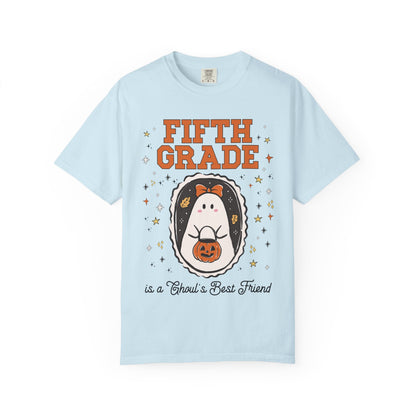 Fifth Grade Halloween Teacher Tee