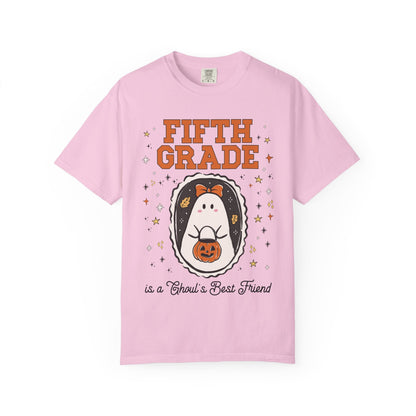 Fifth Grade Halloween Teacher Tee