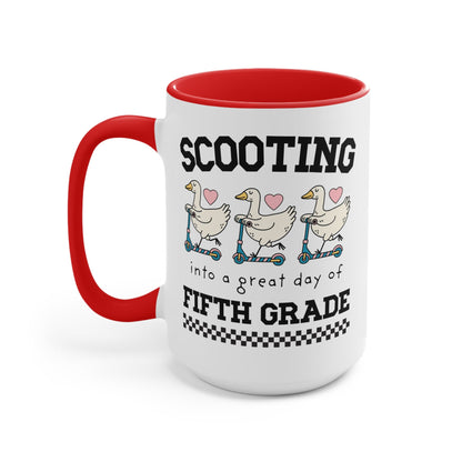 Scooting Into Fifth Grade Mug