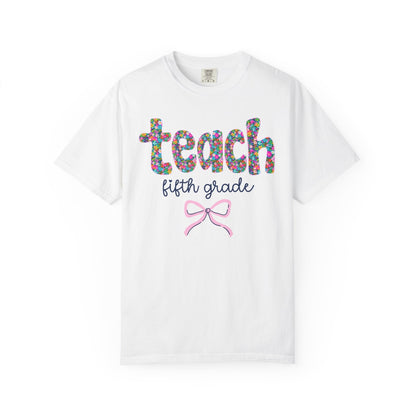 Fifth Grade Teacher Tee