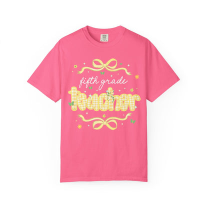 Fifth Grade Teacher Tee