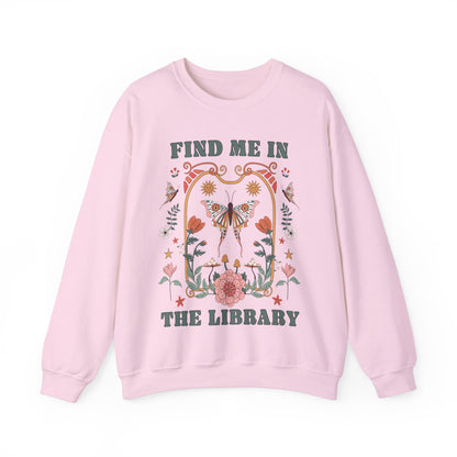 Find Me in the Library Sweatshirt