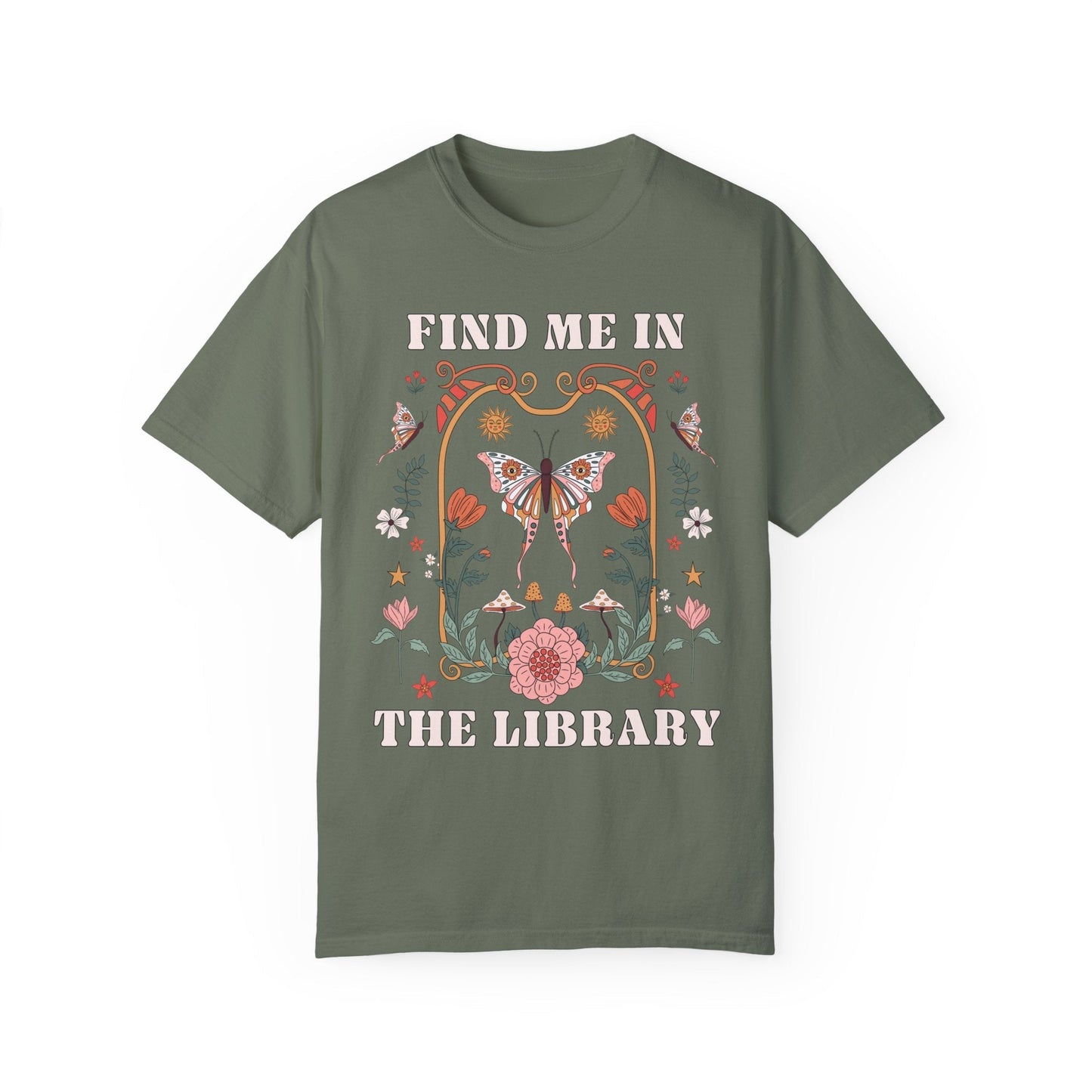 Find Me in the Library Tee
