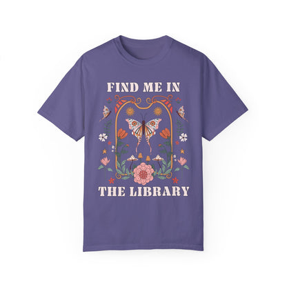 Find Me in the Library Tee