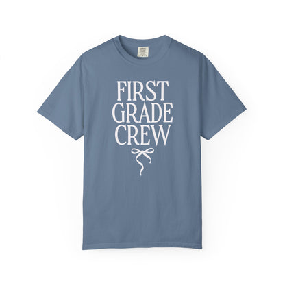 First Grade Crew Bow Tee
