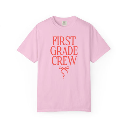 First Grade Crew Bow Tee