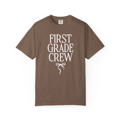 First Grade Crew Bow Tee
