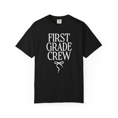 First Grade Crew Bow Tee