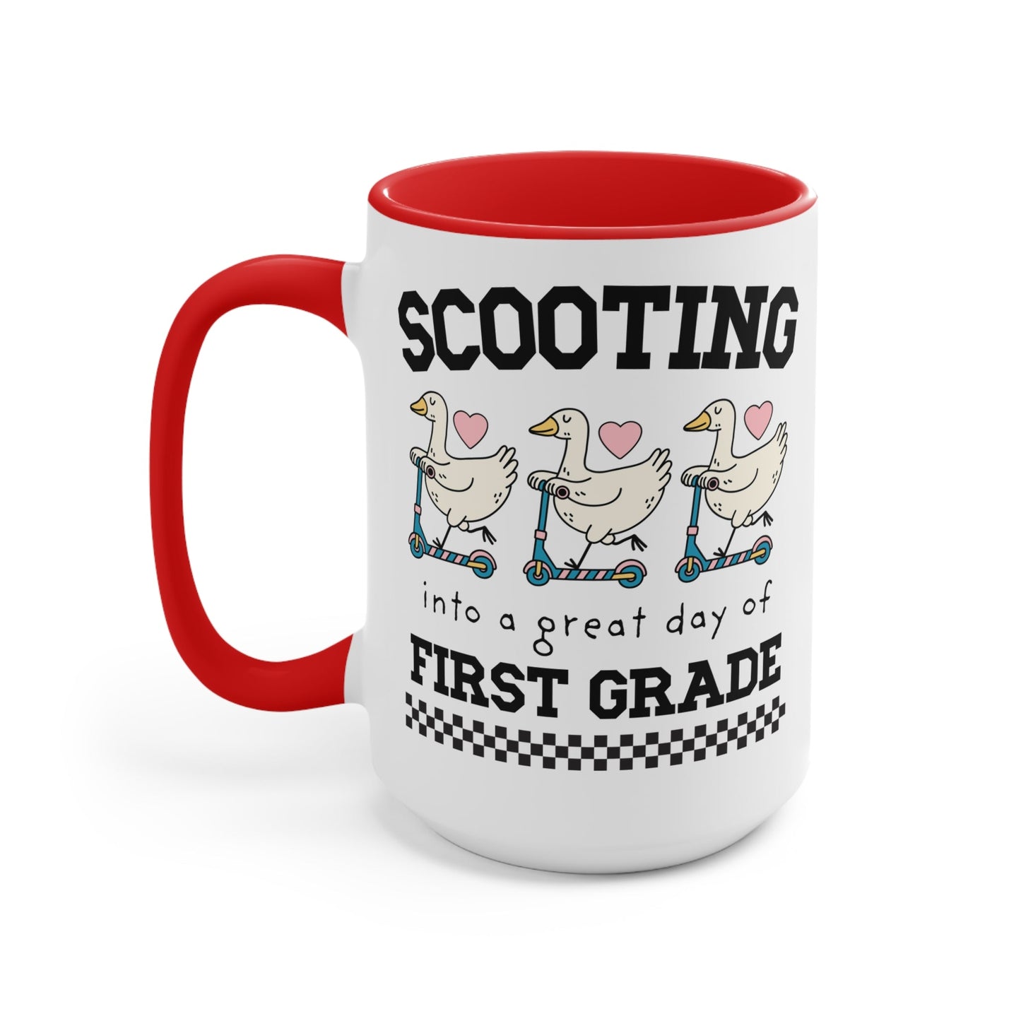 Scooting into First Grade Mug